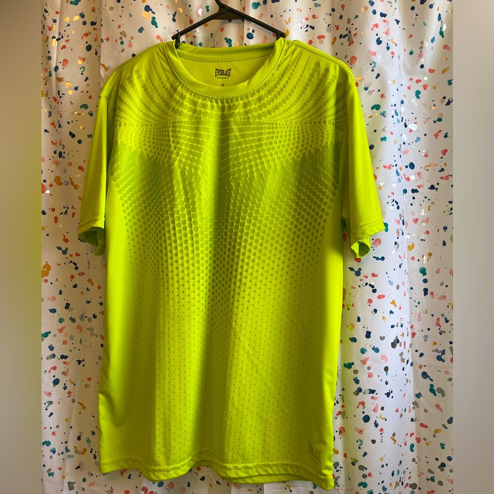 Everlast Sport bright yellow/green men’s athletic shirt